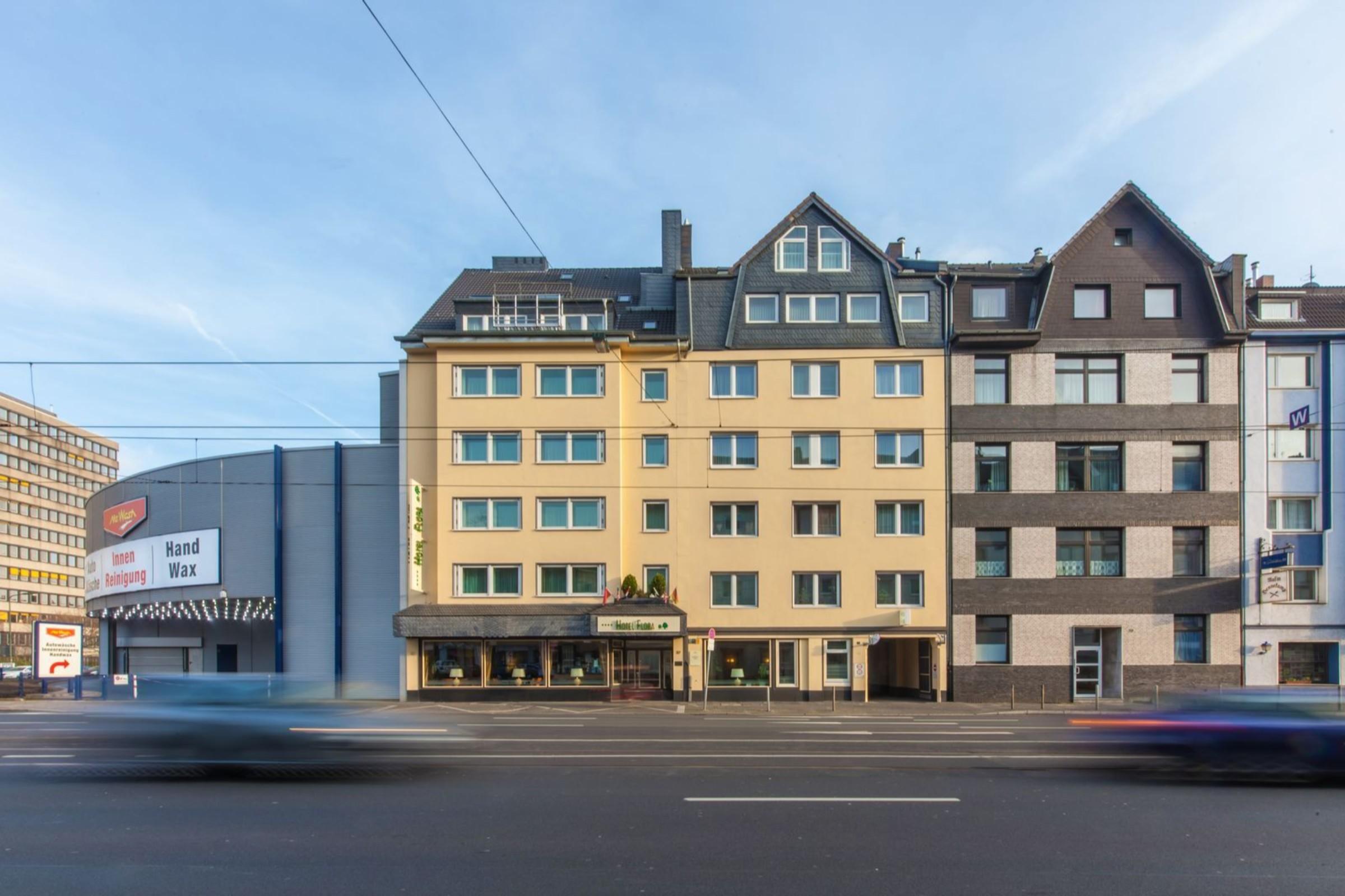 Hotel Flora Düsseldorf Exterior foto