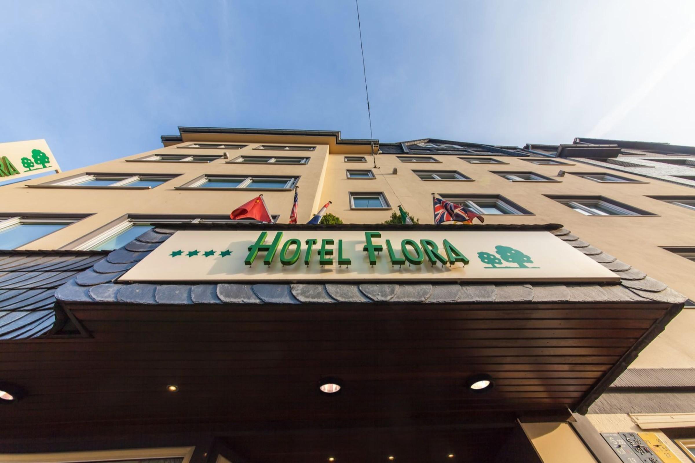 Hotel Flora Düsseldorf Exterior foto