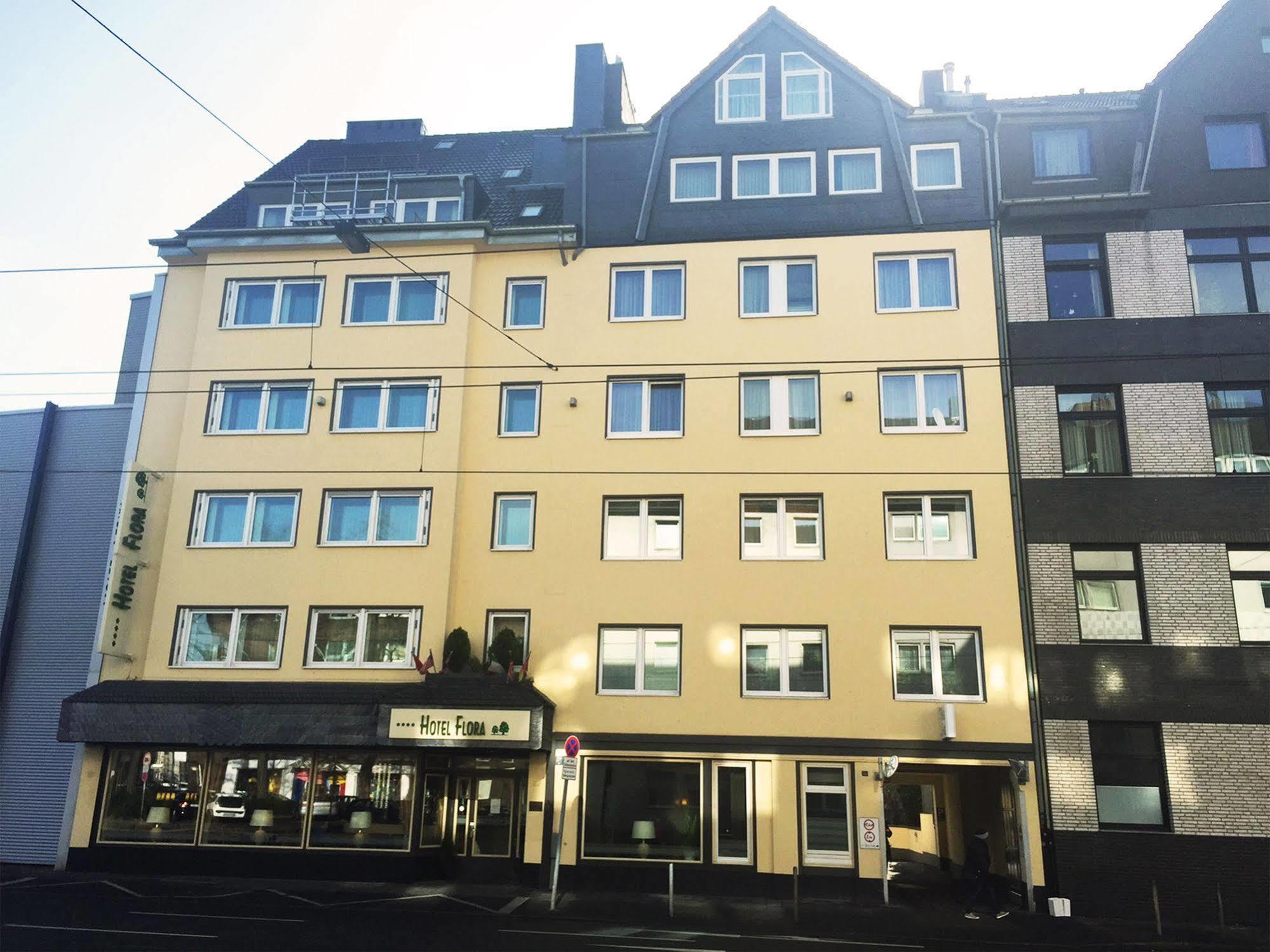 Hotel Flora Düsseldorf Exterior foto